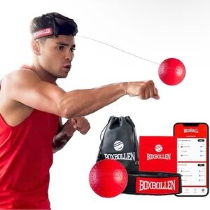 Boxbollen Reflex Training Ball with Headband